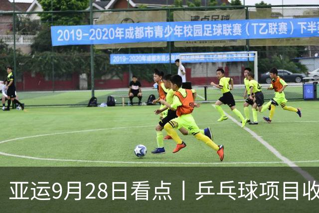 亚运9月28日看点丨乒乓球项目收官日，王楚钦、林诗栋、王曼昱/蒯曼冲金