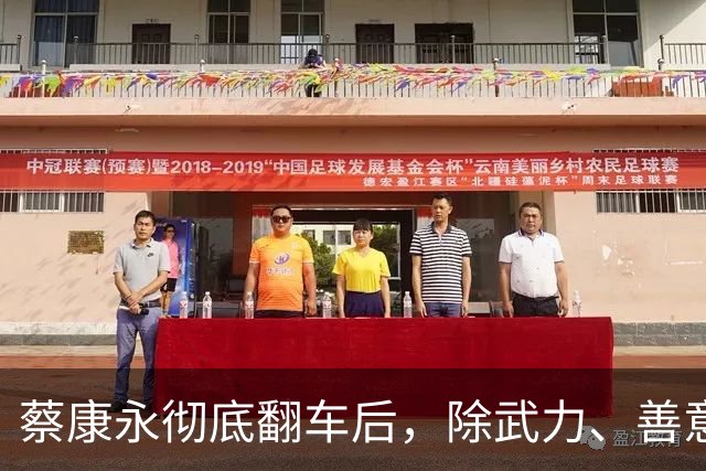 蔡康永彻底翻车后，除武力、善意融合外，该考虑第3种统一思路了